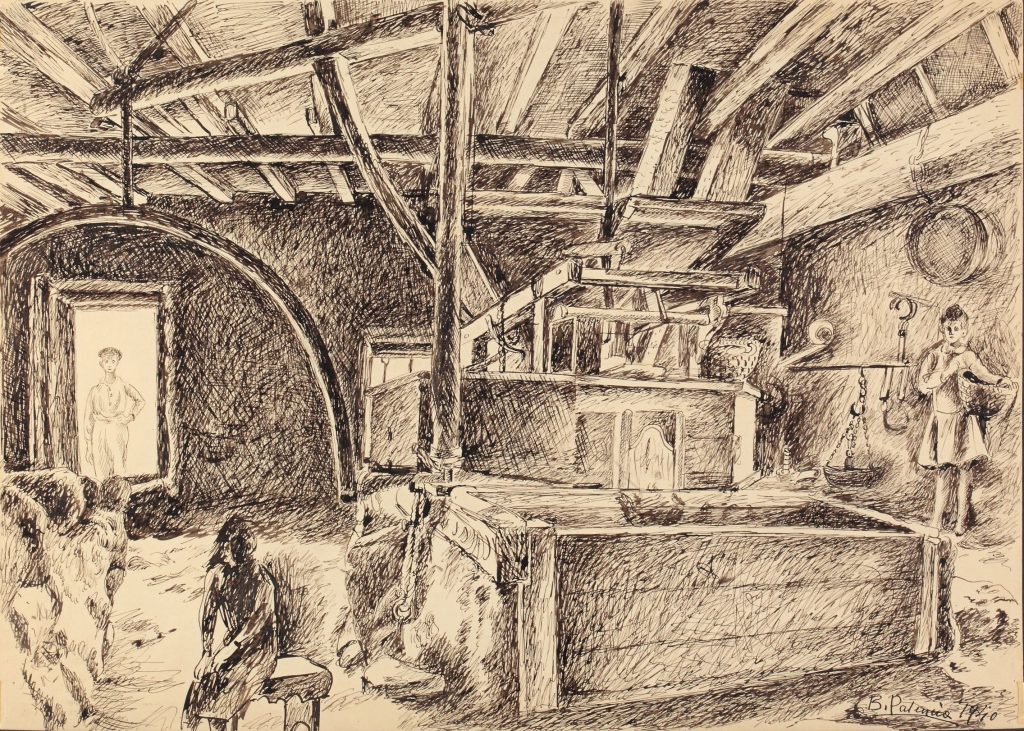 Interior de molino